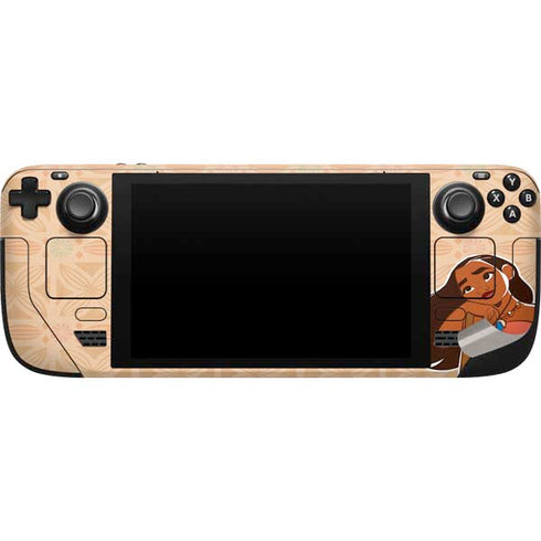 Disney Moana Portrait Steam Deck Handheld Gaming Computer Skin
